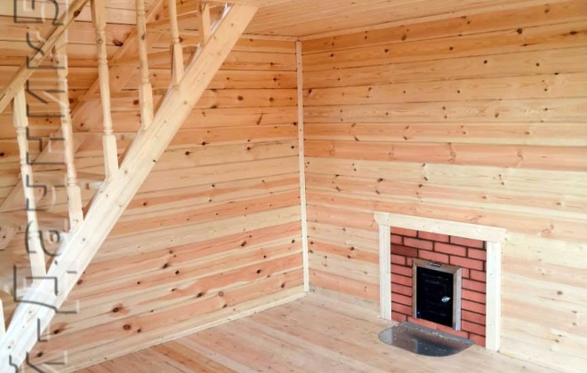 4 Брусовая баня Б-9, 6×6, 63 м², Московская область, Раменский район, СП «Константиновское» (6)